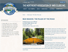 Tablet Screenshot of nea4wd.org
